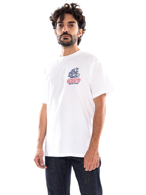 Carhartt WIP S/S Hot Rat T-Shirt White - Maglietta Girocollo Uomo Bianca I037230 02XX CARHARTT WIP 