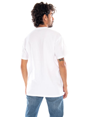 S/S Boogie Night T-Shirt White - Maglietta Girocollo Uomo Bianca<BR/><BR/> I037253 02XX CARHARTT WIP 