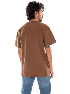 S/S Boogie Night T-Shirt WIP H Brown - Maglietta Girocollo Uomo Marrone I037253 3TGXX CARHARTT WIP 