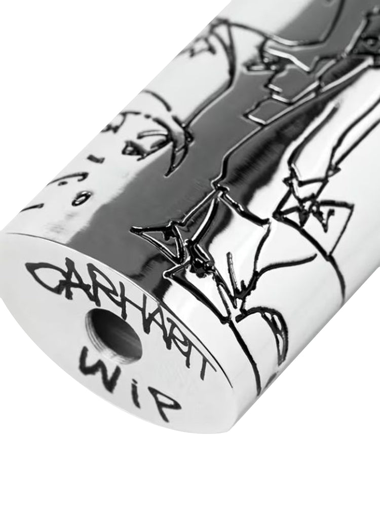 Blinkerfluid BIC Metal Lighter Case Silver - Porta Accendino Argento I037381 95XX CARHARTT WIP 