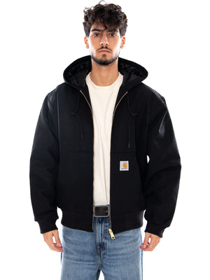 OG ACTIVE JACKET BLACK - Giacca Uomo Nera I037587 8901 CARHARTT WIP 