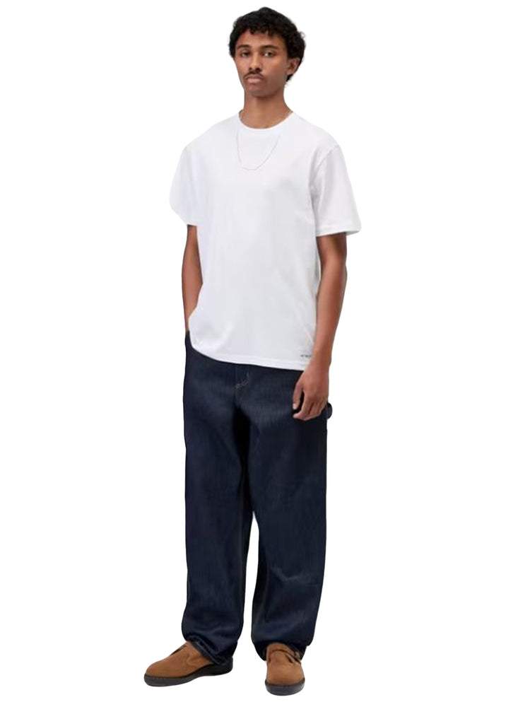 CARHARTT WIP STANDARD CREW NECK 2 PACK T-SHIRT WHITE / WHITE - Set da Due Magliette Girocollo Uomo Bianche I037601 931XX CARHARTT WIP 