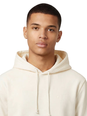 HOODED SWEATSHIRT EGLPNT - Felpa con Cappuccio Uomo Beige 220783 YS084 CHAMPION 