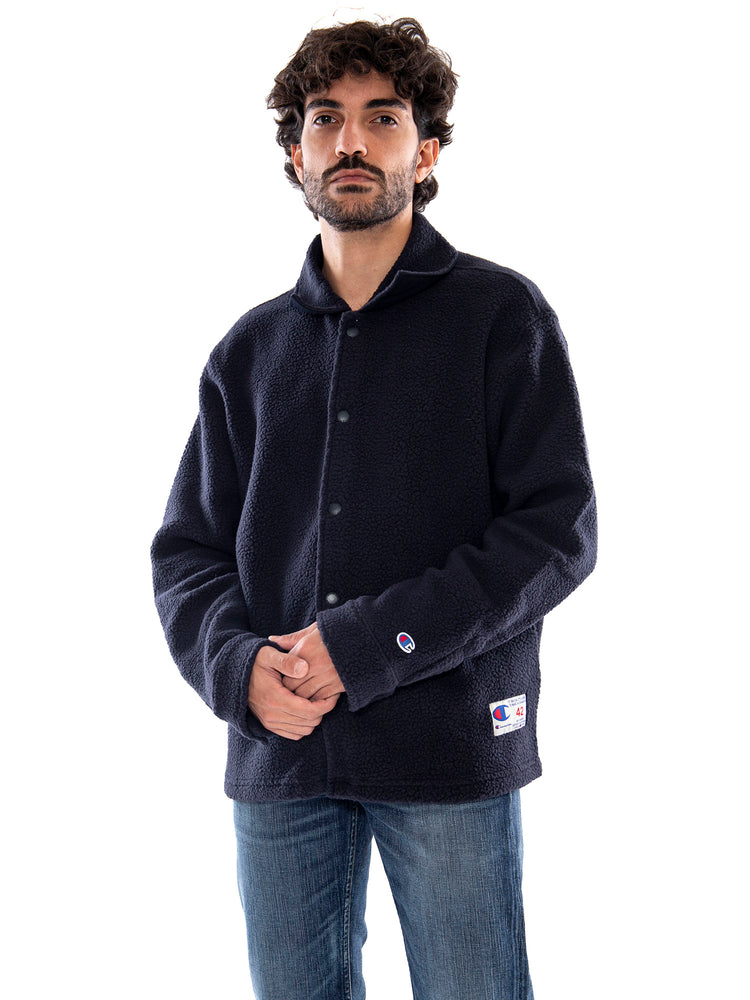 Champion Coach Jacket NNY - Giacca Uomo Blu Navy 223492 BS501 CHAMPION 