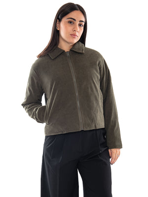 Compañía Fantástica Jacket Green - Giacca Donna Verde 63C/11073 GRN COMPANIA FANTASTICA 