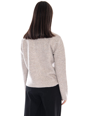 Compañía Fantástica Cárdigan Camel con Botones Lazados - Cardigan Donna Beige Cammello 64C/10292 BIG COMPANIA FANTASTICA 