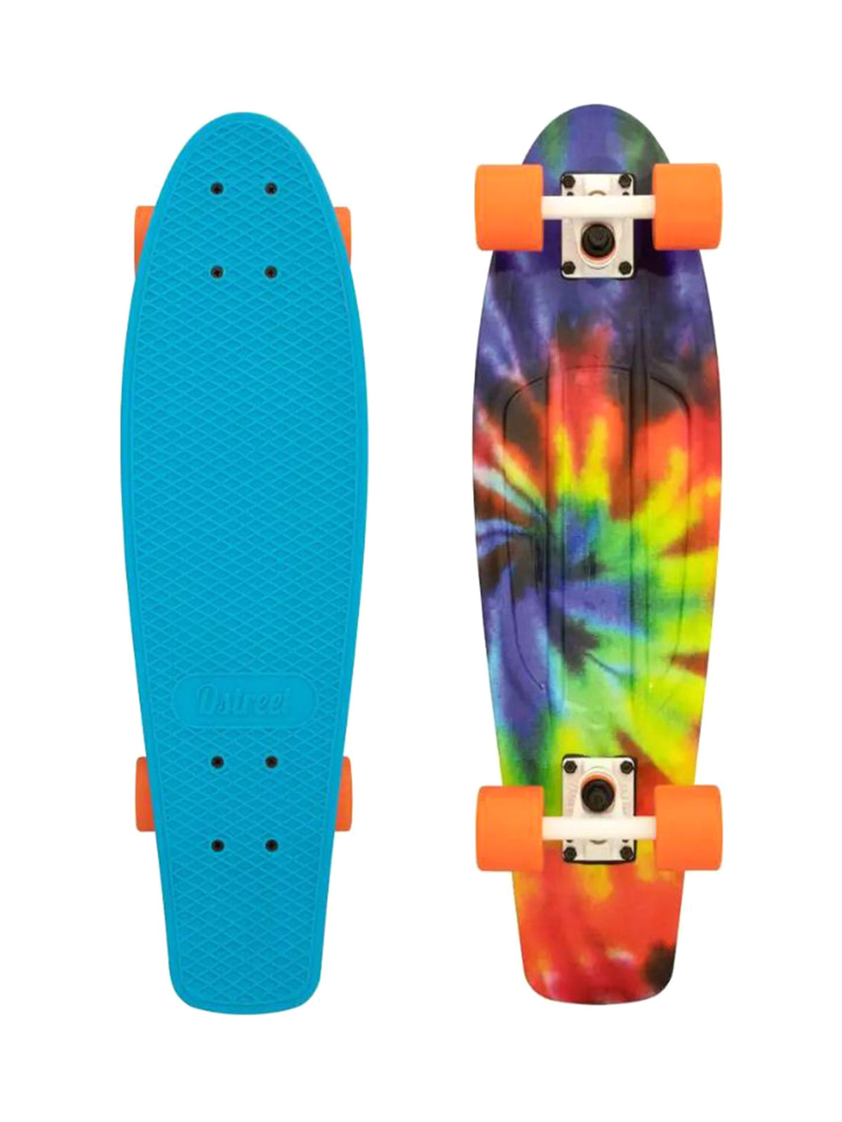 D Street Cruiser Tie-Dye 27" - Skateboard Cruiser Multicolore DST-COM-2156 TDY D Street 