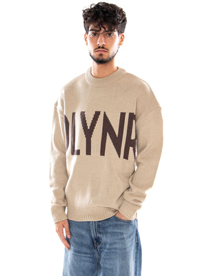 DLYNR SWEATER BLACK - Maglione Uomo Beige SV361 SO-02 DOLLY NOIRE 