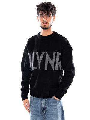 DLYNR SWEATER BLACK - Maglione Uomo Nero SV361 SO DOLLY NOIRE 