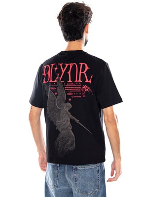 AMBITION TEE BLACK - Maglietta Girocollo Uomo Nera TS1305 T4 DOLLY NOIRE 