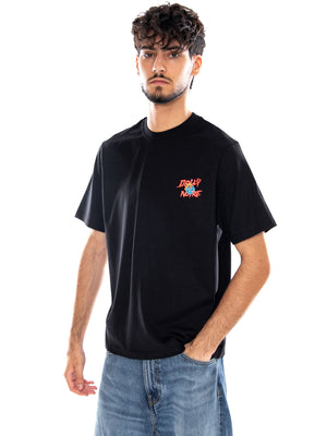 GREED INC. TEE BLACK - Maglietta Girocollo Uomo Nera TS1310 T4 DOLLY NOIRE 