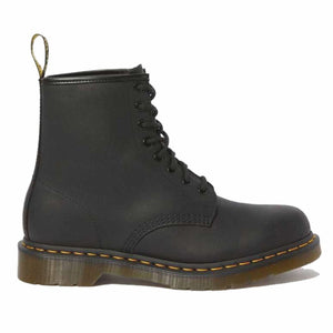 1460 GREASY BLACK - Stivaletti Stringati Uomo Neri 11822003 BLK DR.MARTENS 