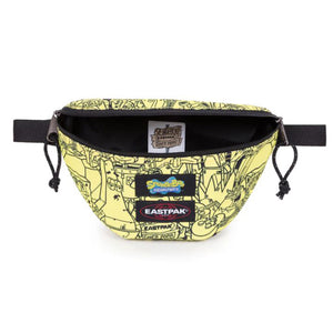 SPRINGER ALLOVER YELLOW - Marsupio Giallo / Multicolore EK000074 E0A1 EASTPAK 