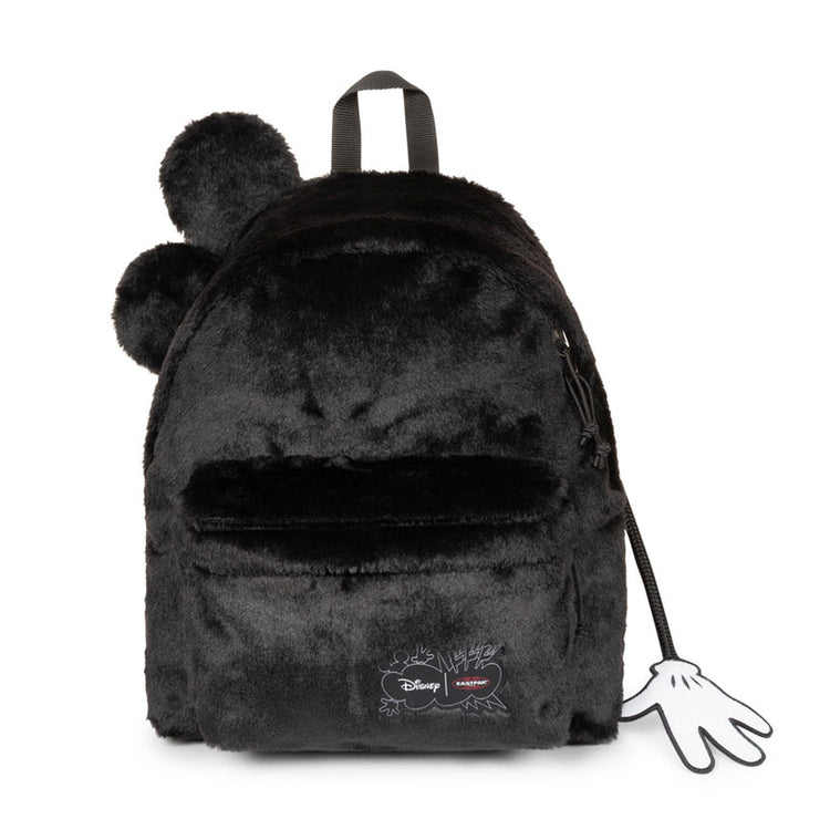 PADDED PAK'R MICKEY FUZZY BLACK - Zaino Nero EK000620 D0L1 EASTPAK 