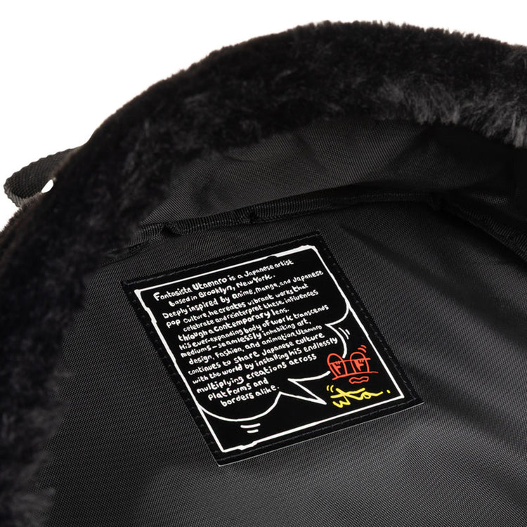 PADDED PAK'R MICKEY FUZZY BLACK - Zaino Nero EK000620 D0L1 EASTPAK 