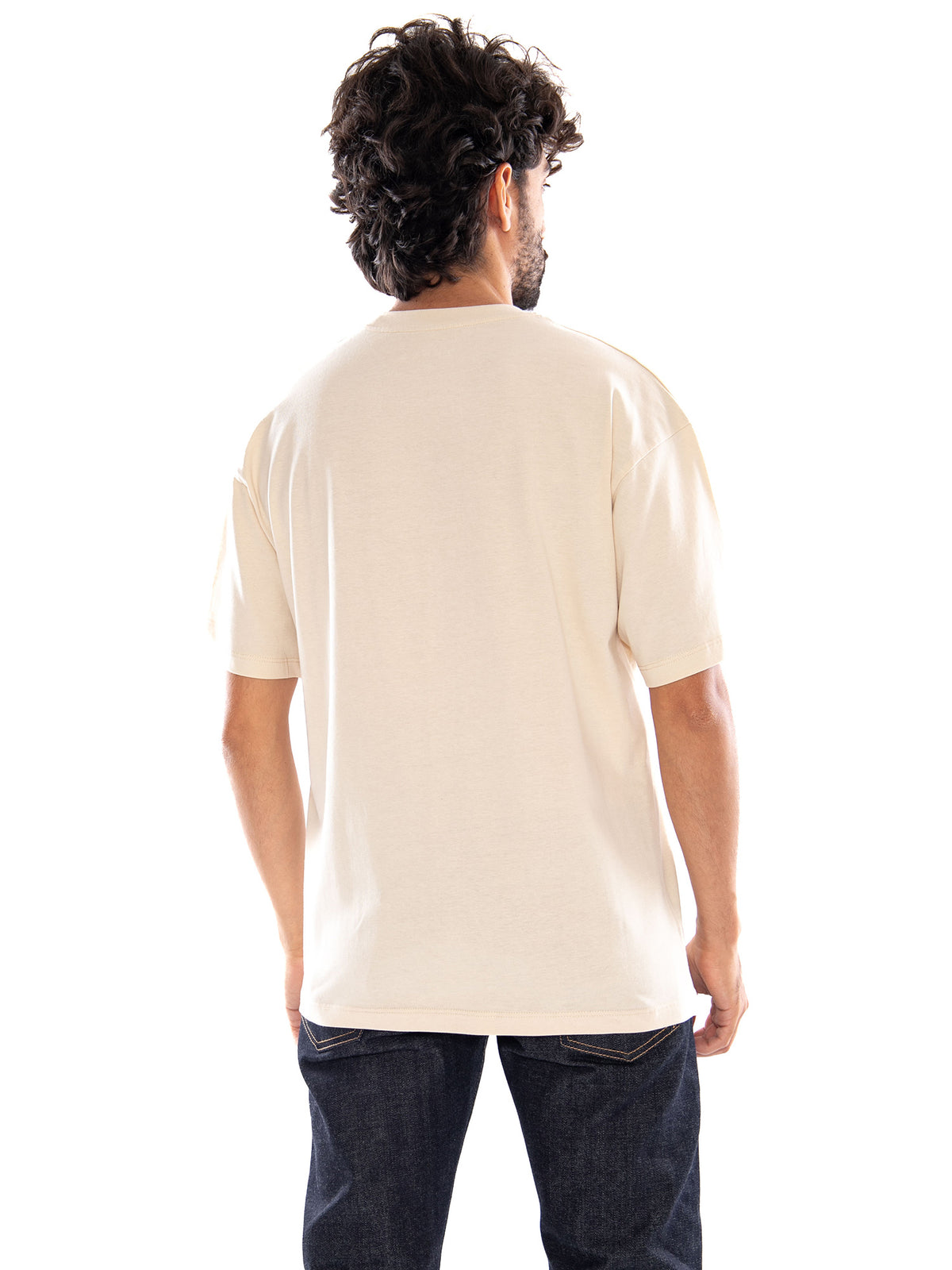 Edwin Sun TS SS Fog - T-shirt Uomo Beige I035002 2D.00 EDWIN 
