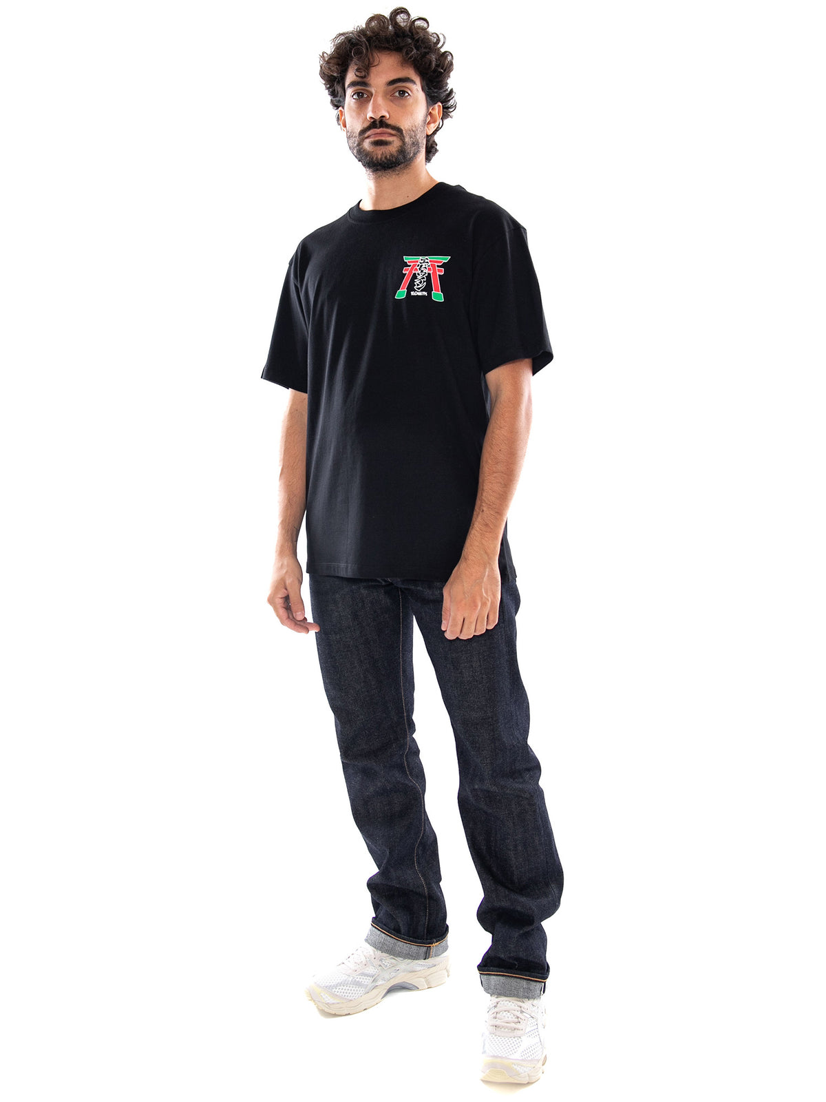 Edwin Torii TS SS Black - T-shirt Uomo Nera I035003 89 EDWIN 