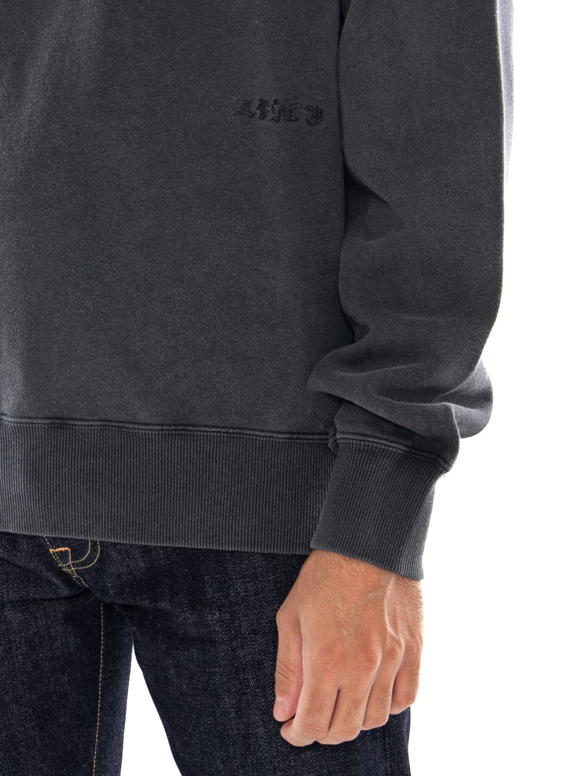 Edwin Axiom Crew Sweat Grey - Felpa Uomo Grigia I035780 91.5Z EDWIN 