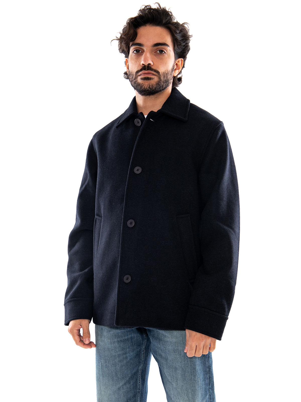 Elvine CIARAN_Ms Jacket Dark Navy - Giacca Uomo Blu Navy Scuro 331507 240 ELVINE 