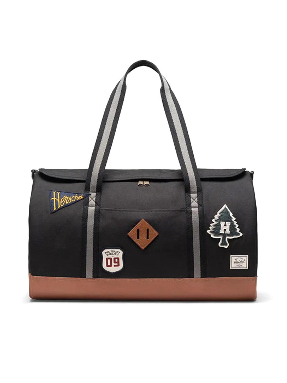 Herschel Heritage Duffle Patches Black - Borsone Nero 11385 07785 HERSCHEL 