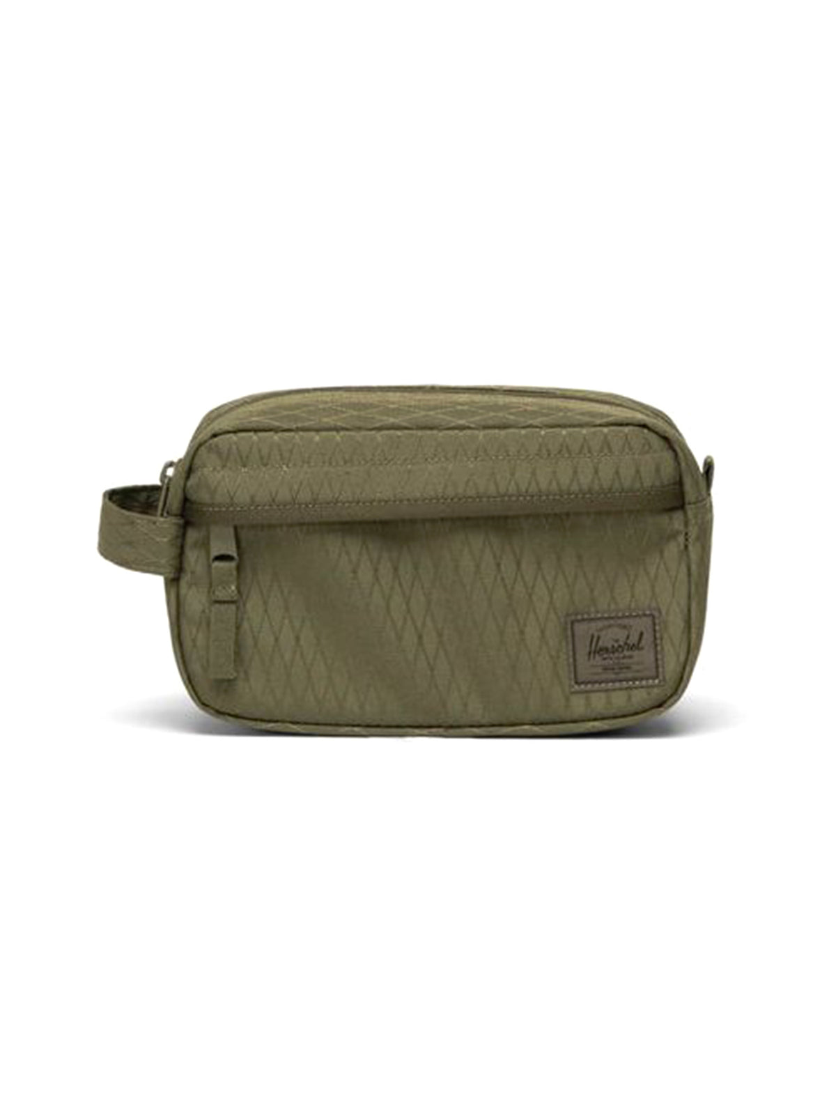 Herschel Chapter Small Travel Kit Ivy Green Diamond - Beauty Case da Viaggio Verde 30063 07784 HERSCHEL 