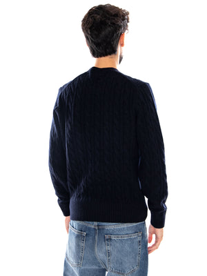 PULLOVER BLUE - Maglione Uomo Blu AH2924 166 LACOSTE 