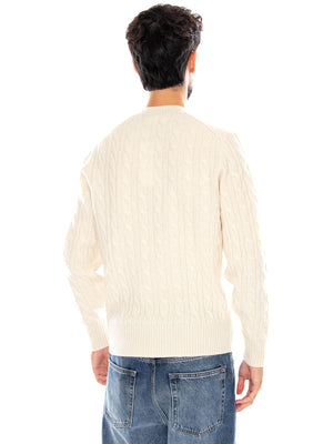 PULLOVER BEIGE - Maglione Uomo Beige AH2924 XFJ LACOSTE 