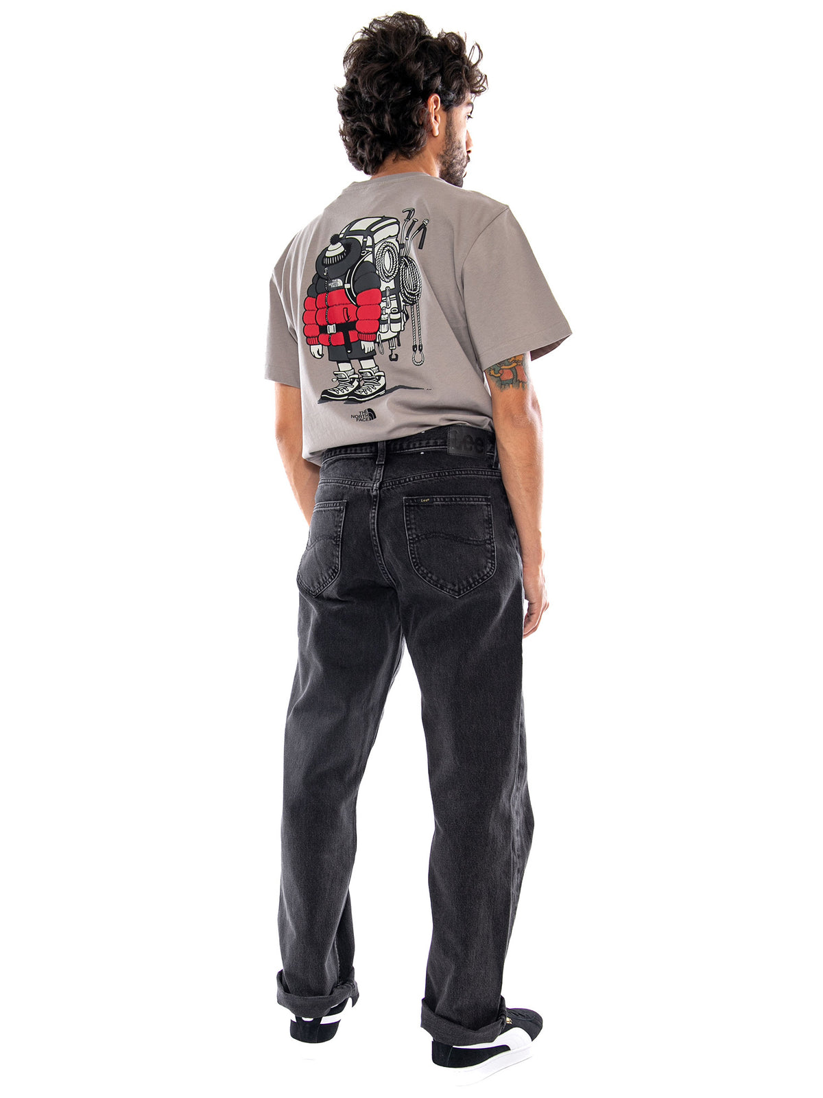 Lee Haden Cerberus Black - Jeans Uomo Nero Slavato 112370678 BLK LEE 
