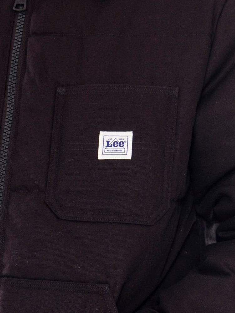 Lee Workwear Puffer Chocolate Torte - Giubbotto Imbottito Uomo Marrone 112386615 BLK LEE 
