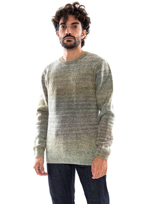 Levi's Presidio Crew Boucle Coffee Sweater Boucle Winter Pear - Maglione Uomo Verde 003B6 0012 LEVIS 