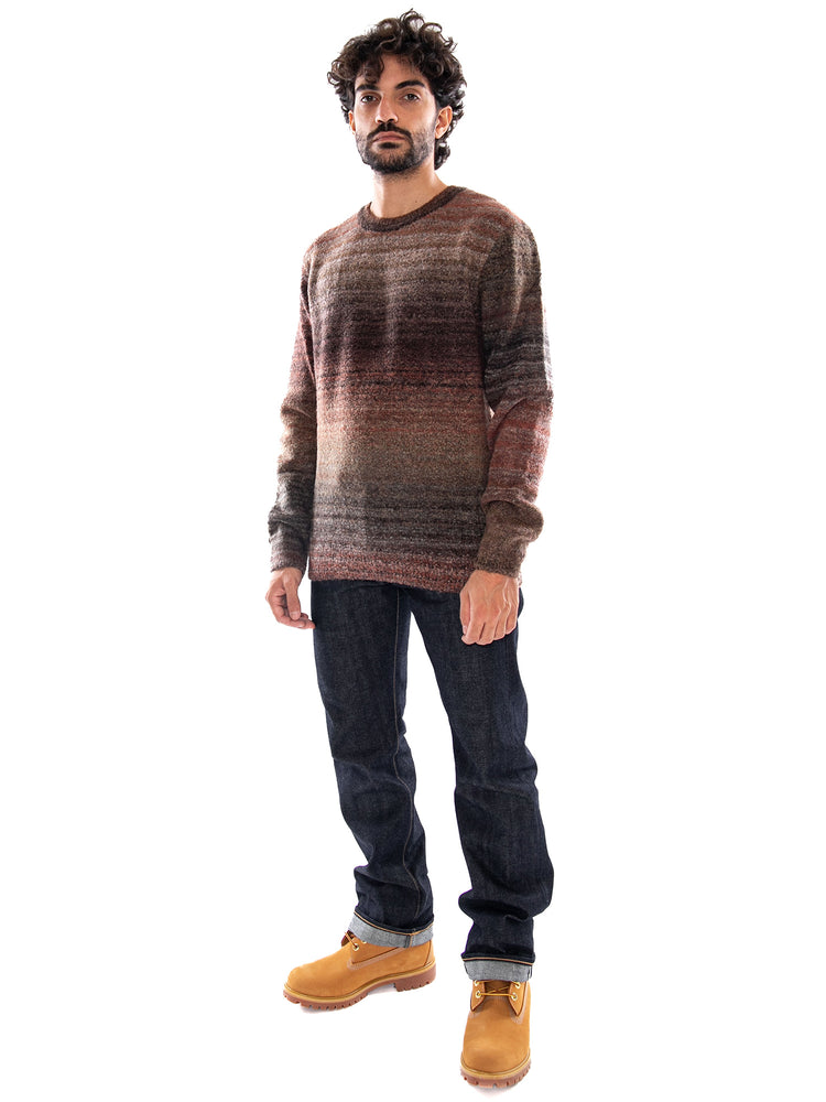 Levi's Presidio Crew Boucle Coffee Sweater - Maglione Uomo Marrone 003B6 0014 LEVIS 