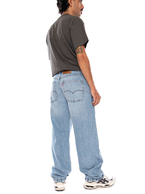 LEVI'S® BAGGY BARREL RUNNING THE RACE LIGHT WASH - Pantaloni Denim Jeans Uomo Blu 0057O 0009 LEVIS 