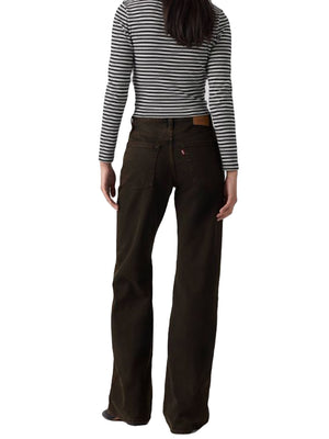LOOSE BOOT OVER A CUP PSK - Pantaloni Denim Jeans Donna Marroni 005DO 0031 LEVIS 