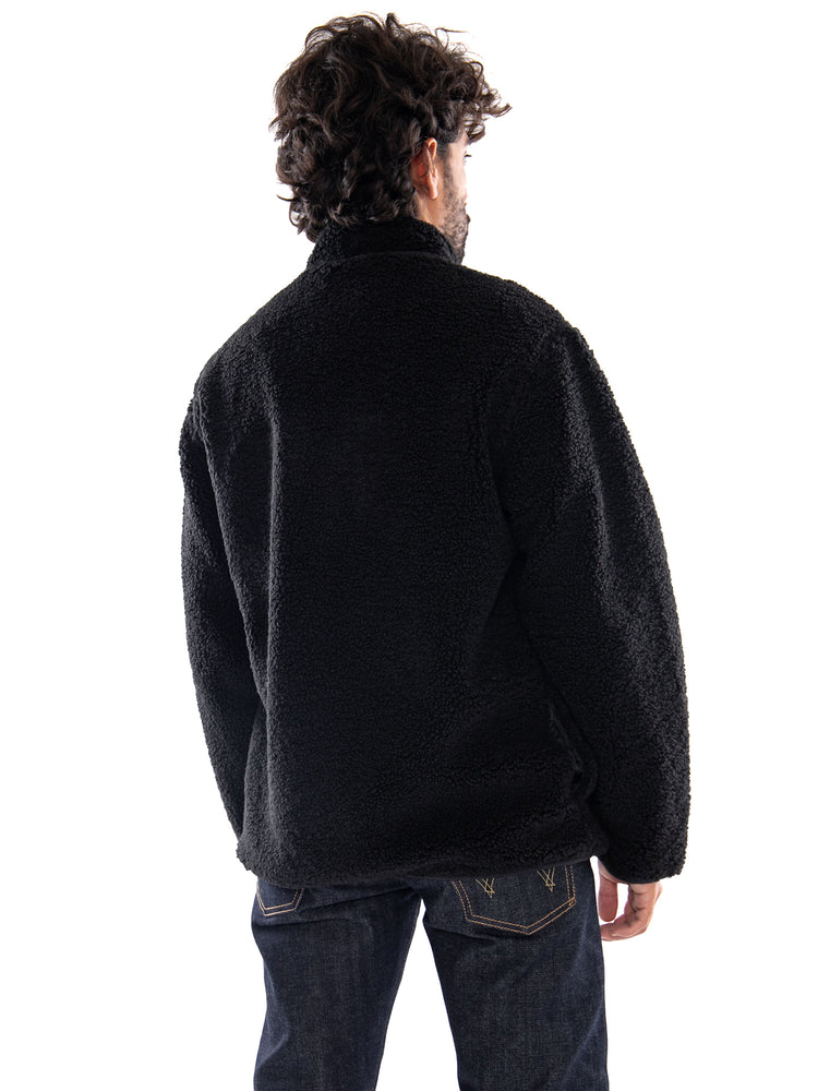 Levi's Campo Sherpa Jacket Oatmeal Black - Giacca Uomo Nera 007SH 0000 LEVIS 