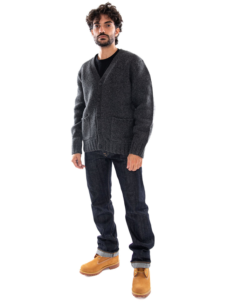 Levi's Mammoth Cardigan Obsidian Heather Cardi Black - Cardigan Uomo Nero 007T5 0006 LEVIS 