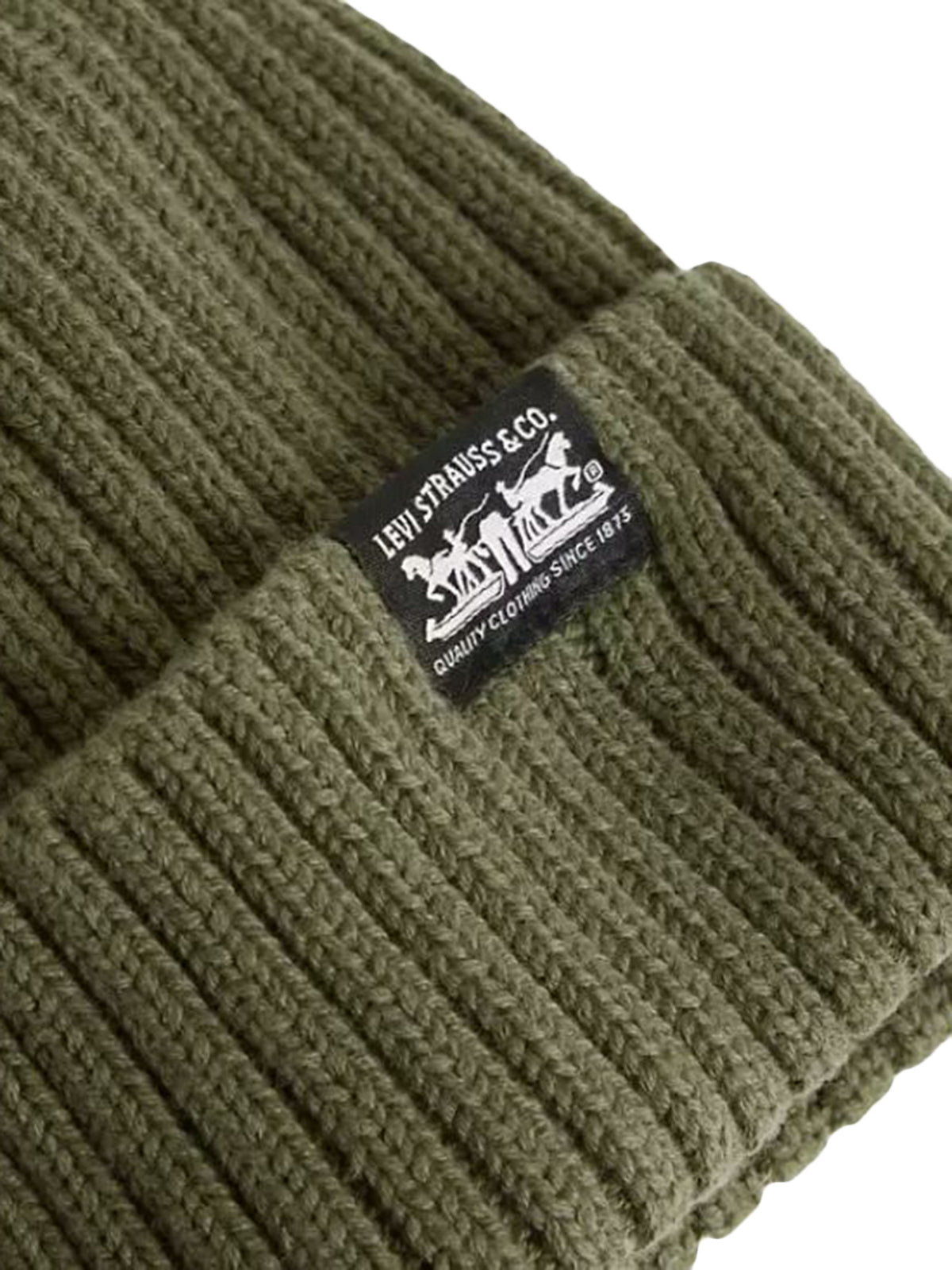Sunset Beanie Olive Night - Berretto Verde Oliva 007Z2-0002 0002 LEVIS 