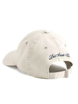 LEVI'S® VARSITY BASEBALL CAP TAKE A LAP GREY - Cappellino con Visiera Beige 0080W 0003 LEVIS 