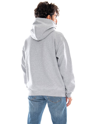 WORKWEAR PO HOODIE DESERT PALM BRUSHED F Silver Heather Gray - Felpa con Cappuccio Uomo Grigio Mélange 0084Q 0002 LEVIS 