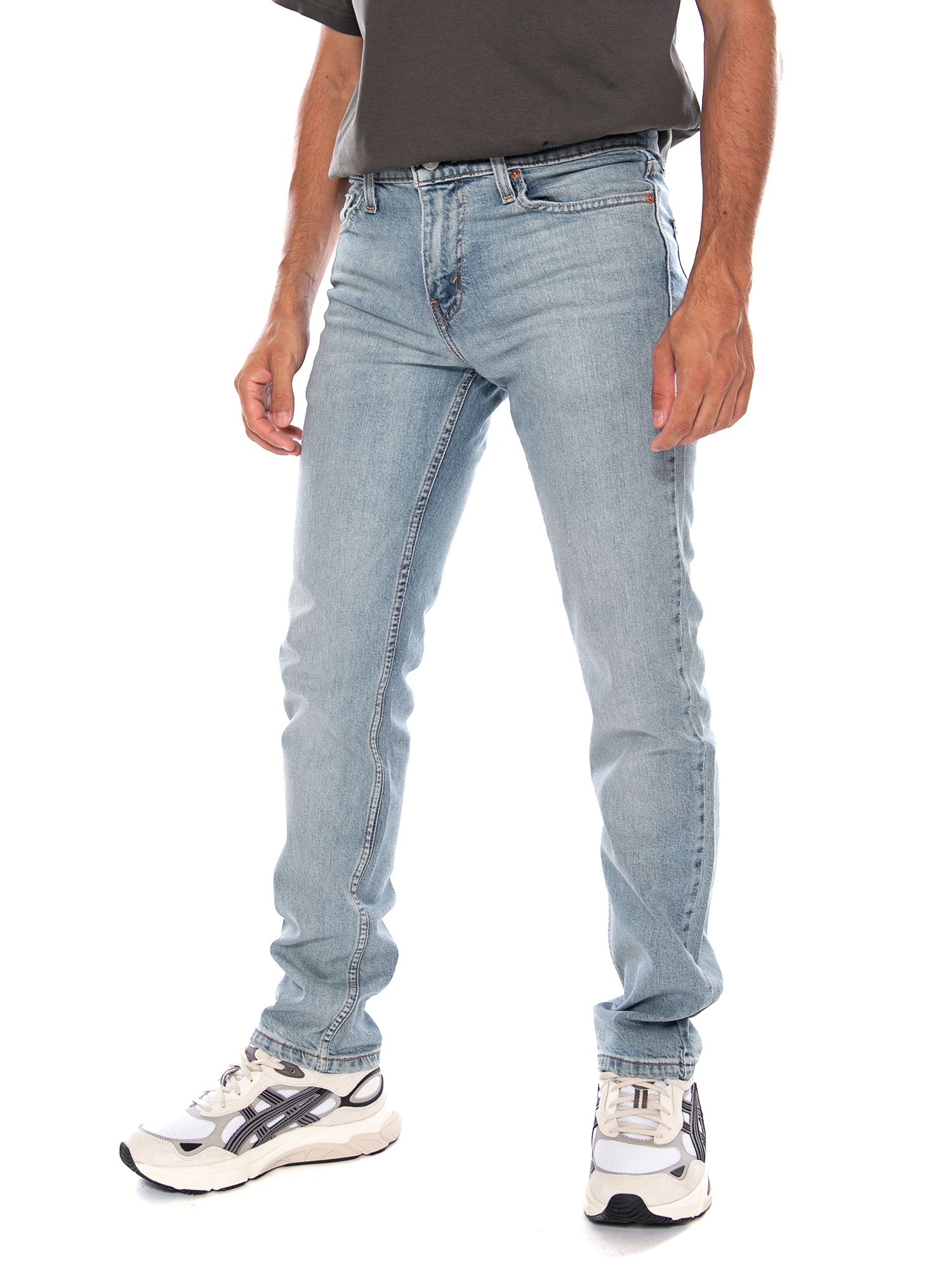 LEVI'S® 511™ SLIM CLOUD WATCHING MEDIUM INDIGO - Pantaloni Denim Jeans Uomo Blu Chiaro 04511 5236 LEVIS 