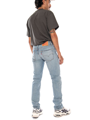 LEVI'S® 511™ SLIM CLOUD WATCHING MEDIUM INDIGO - Pantaloni Denim Jeans Uomo Blu Chiaro 04511 5236 LEVIS 