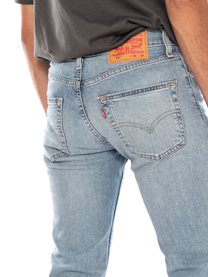 LEVI'S® 511™ SLIM CLOUD WATCHING MEDIUM INDIGO - Pantaloni Denim Jeans Uomo Blu Chiaro 04511 5236 LEVIS 