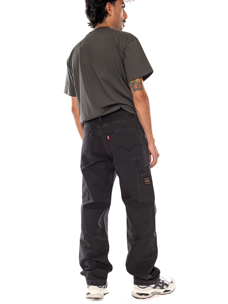 LEVI'S® 568™ LOOSE STRAIGHT CARPENTER CLEAR NIGHT MET BLACK - Pantaloni Carpenter Uomo Neri 55849 0085 LEVIS 