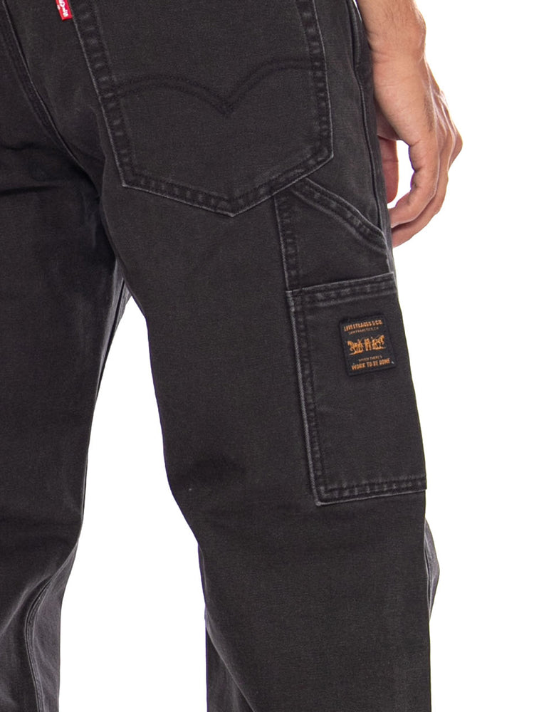 LEVI'S® 568™ LOOSE STRAIGHT CARPENTER CLEAR NIGHT MET BLACK - Pantaloni Carpenter Uomo Neri 55849 0085 LEVIS 
