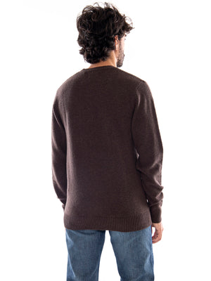 Levi's Original HM Sweater Coffee - Maglia Uomo Marrone<BR/><BR/> A4320 0033 LEVIS 