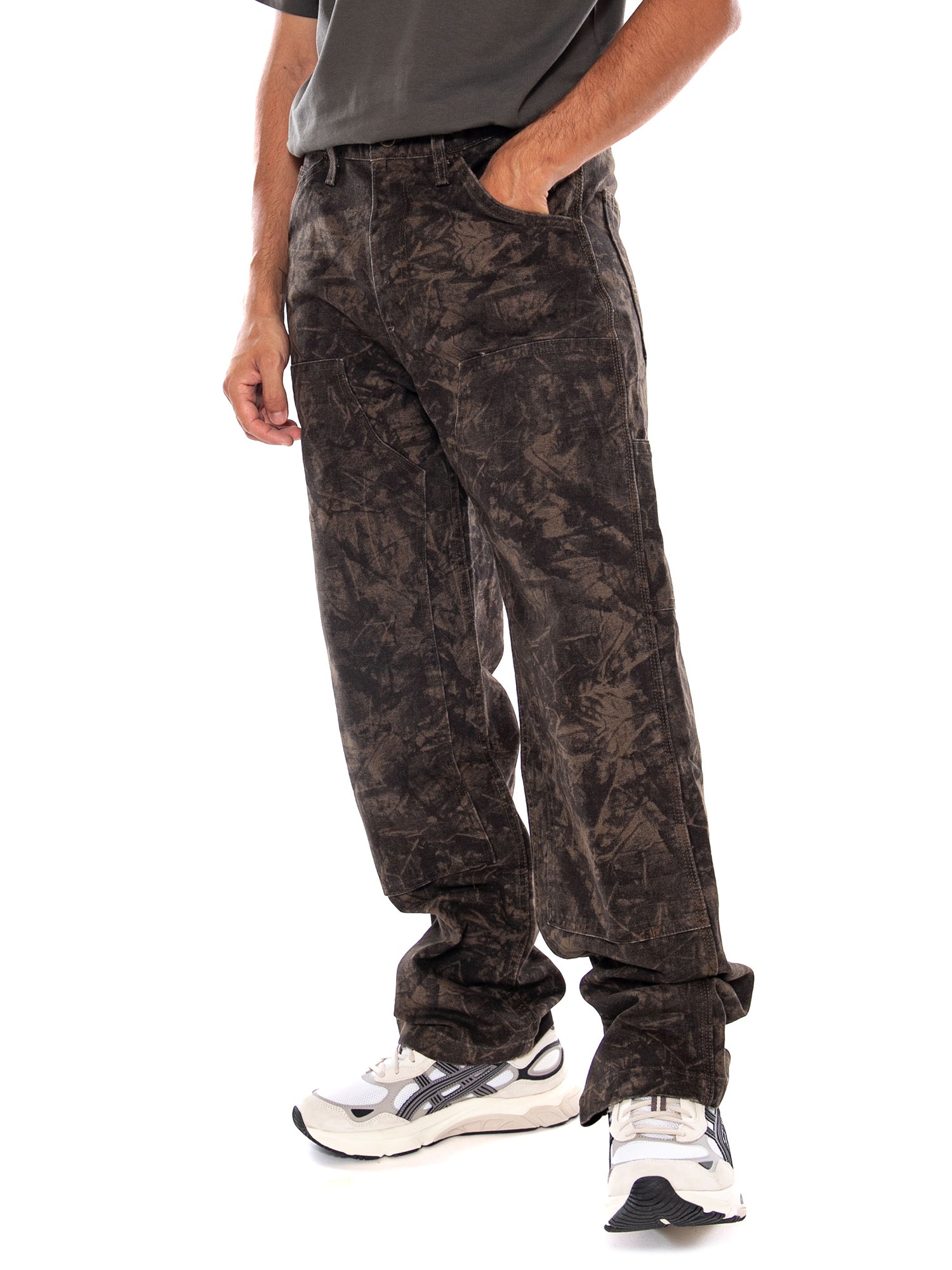 LEVI'S® 568™ LOOSE STRAIGHT DOUBLE KNEE DIVING DUCKS GOOD DAZE - Pantaloni Denim Jeans Uomo Multicolore A7367 0021 LEVIS 