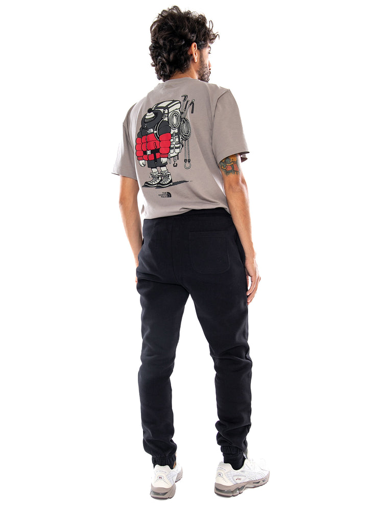 Lyle & Scott Slim Brush Back Sweatpant Jet Black - Pantaloni Tuta Uomo Neri ML2150V Z865 LYLE & SCOTT 