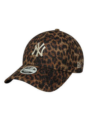 Female Cosy Leopard 9FORTY® New York Yankees Beige / Black - Cappellino Donna Beige / Nero 60915734 DAUBLK NEW ERA 