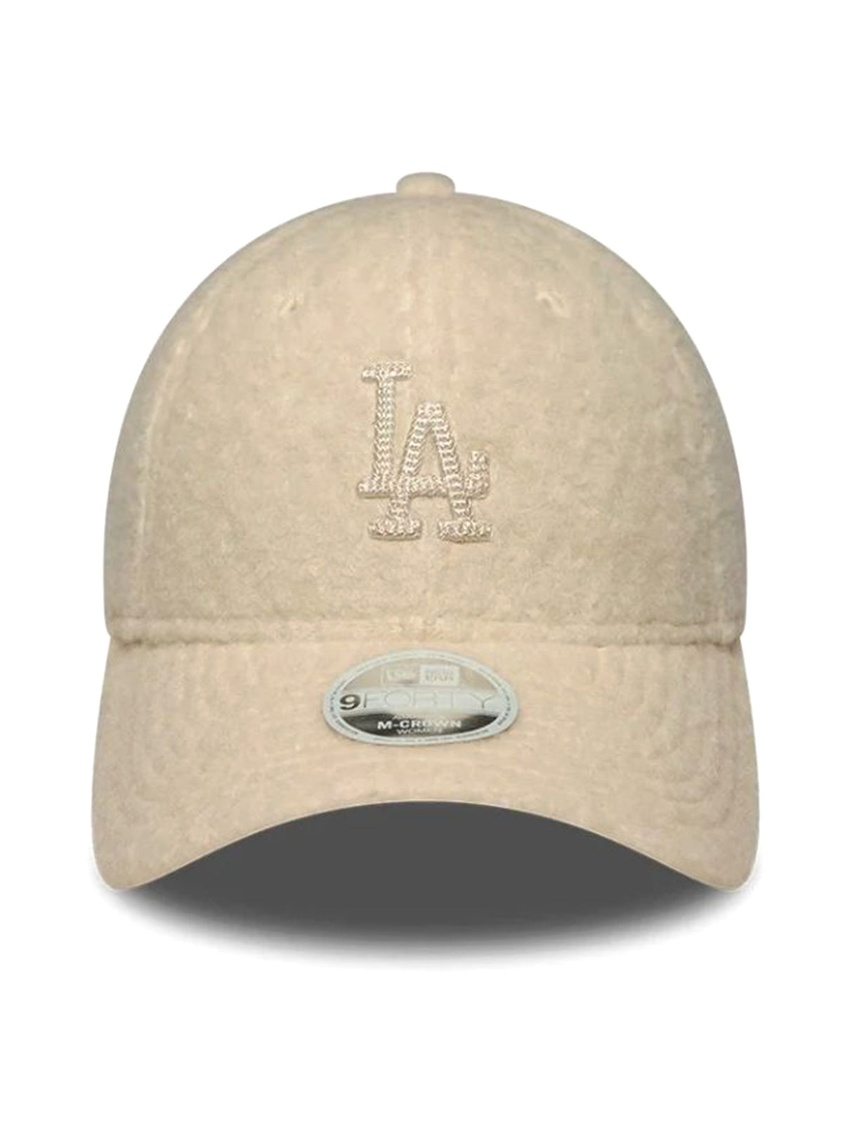 FEMALE WINTER BORG 9FORTY® MC LOS ANGELES DODGERS BEIGE - Cappellino con Visiera Beige 60915791 LTC NEW ERA 