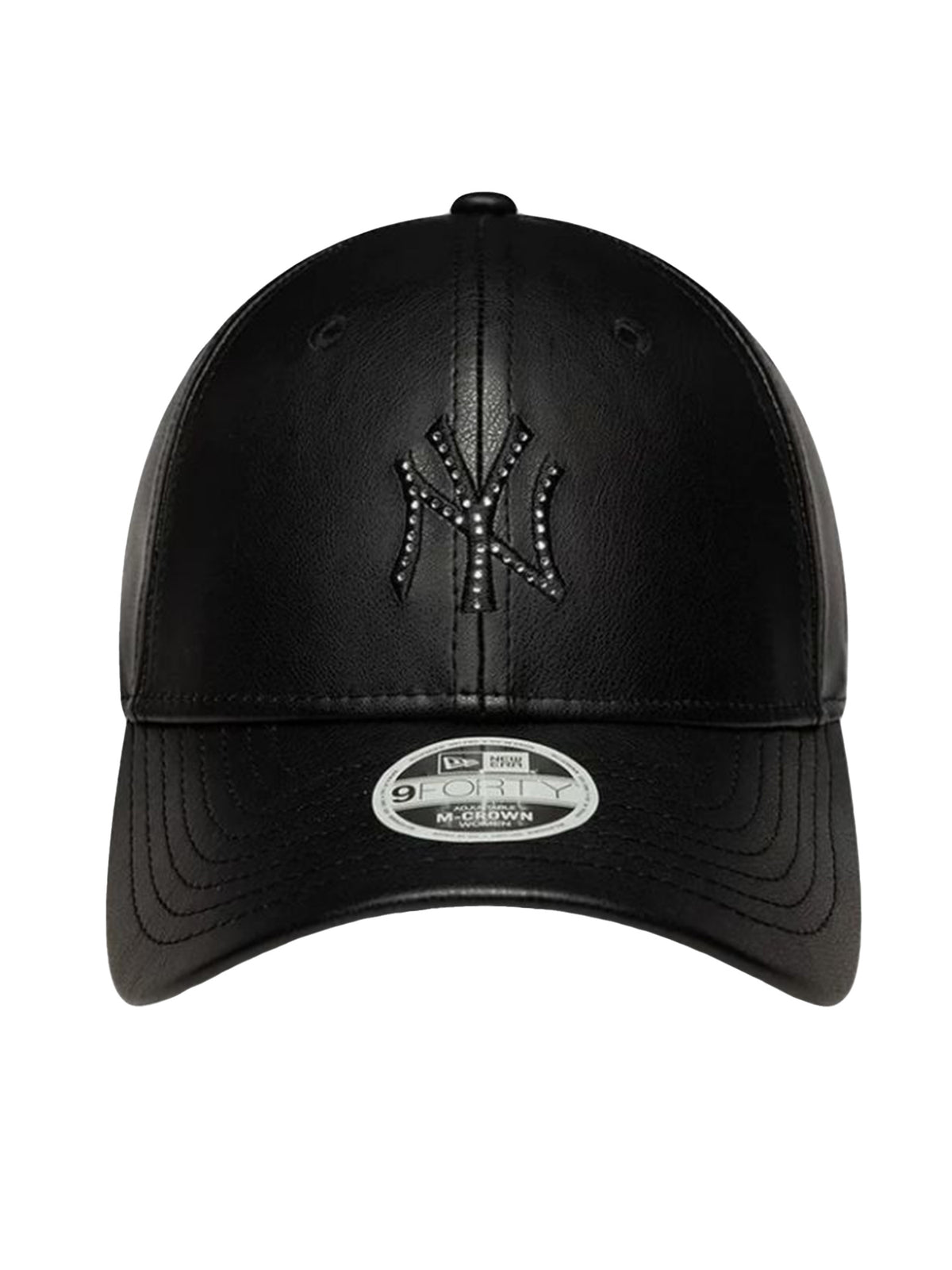 Female Diamante PU 9FORTY® MC New York Yankees Black - Cappellino Donna Nero 60915811 BLK NEW ERA 