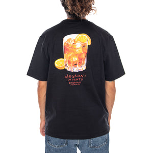 ONSSPRITZ ITALY RLX SS TEE BLACK SPRITZ CLUB - Maglietta Girocollo Uomo Nera 22034398 4784932 ONLY & SONS 